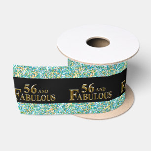 56th Birthday Satin Ribbon