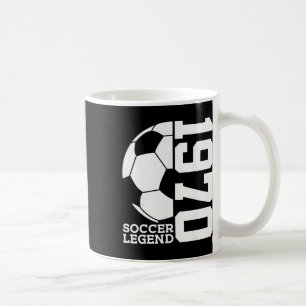 56th Birthday Soccer Legend 1970 Coffee Mug