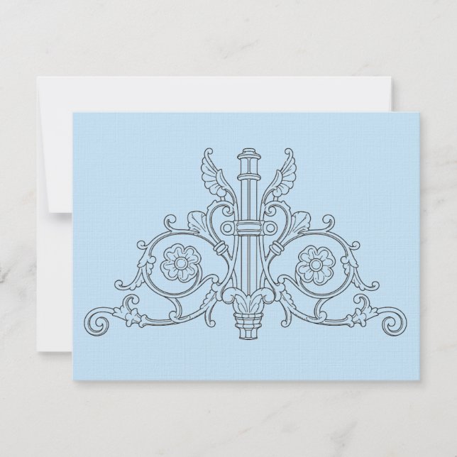 570 Front St. Gate Greeting Card (Front)
