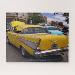 57 Chevy - Karz Rod Run - Sheridan, WY Jigsaw Puzzle