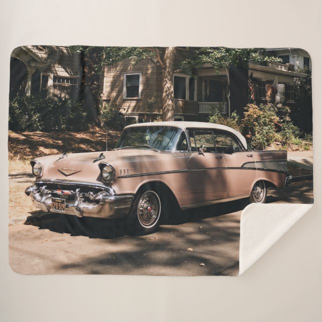 57 CHEVY SHERPA BLANKET (Front (Horizontal))