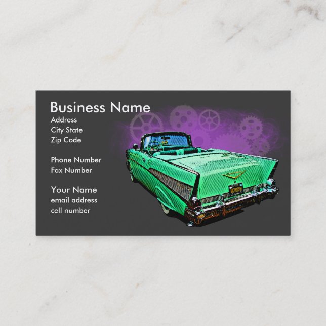 '57 Gears Business Card (Front)