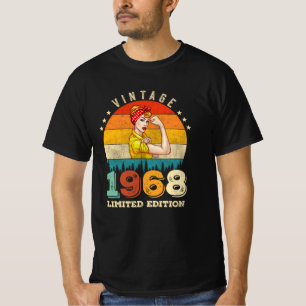 57 Year Old Bday 1968 Vintage 57th Birthday Women T-Shirt