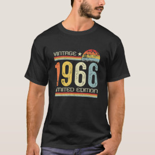57th B Day Gifts Vintage 1966 Limited Edition 57 T-Shirt