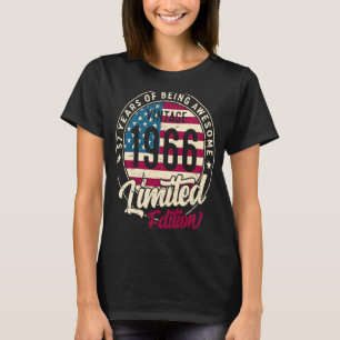 57th Birthday Vintage 1966 Bday Group 57 Years Old T-Shirt