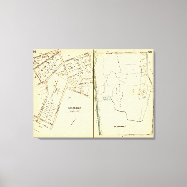 5859 Scarsdale Canvas Print (Front)