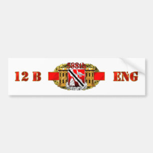 588th Engineer Battalion Bumper Sticker