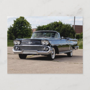 58' Chevy Convertible Postcard