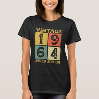 58 Year Old Retro 1964 58th Birthday T-Shirt