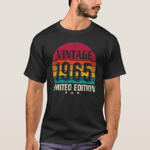 58 Years Old Vintage 1965 58th Birthday T-Shirt