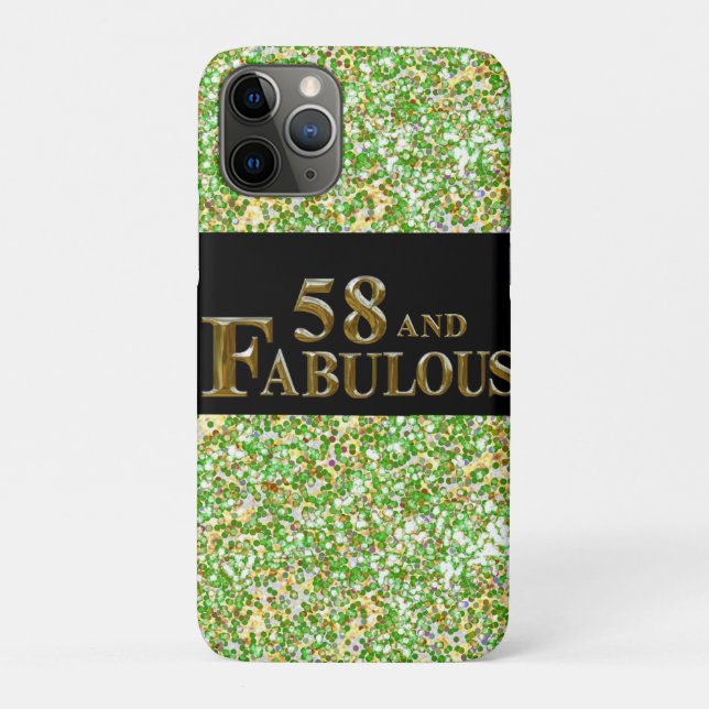 58th  Birthday  Case-Mate iPhone Case (Back)