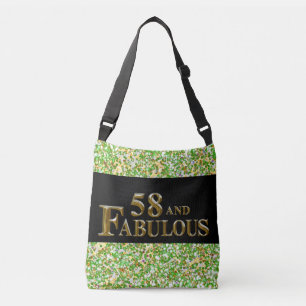 58th Birthday Crossbody Bag