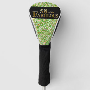58th  Birthday  Golf Head Cover