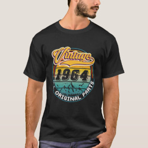 58th Birthday Vintage 1964 All Original Parts T-Shirt