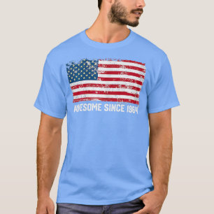 58th birthday, vintage usa , Awesome since 1964 T-Shirt