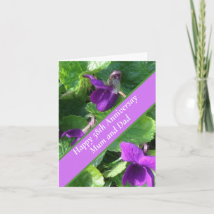 58th Wedding Anniversary Card