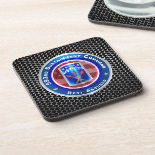 593rd Sustainment Command “Rest Assured” Coaster