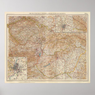 5960 Czechoslovakia, Hungary Poster