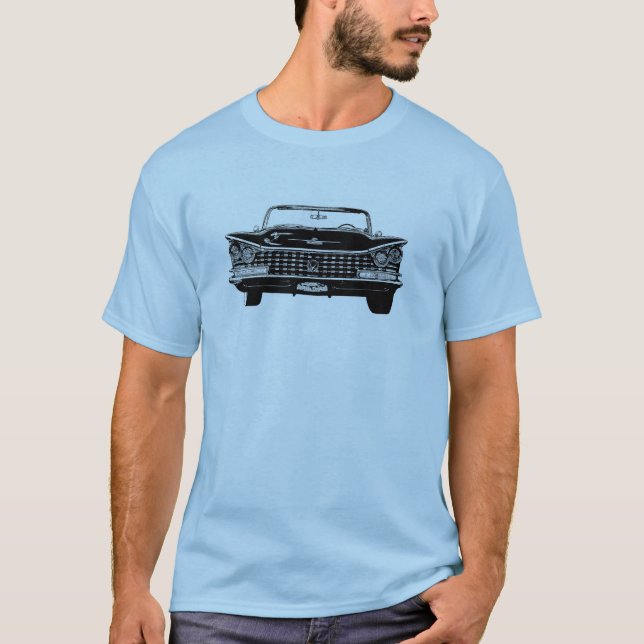 '59 Buick full frontal T-Shirt (Front)