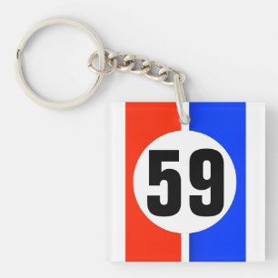 59 RACING KEY RING