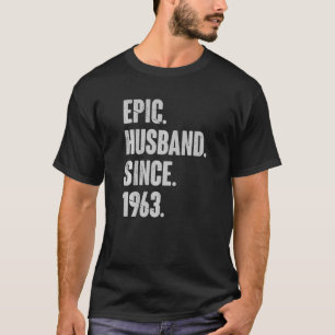 59 Wedding Anniversary For Him Epic Husband Since T-Shirt