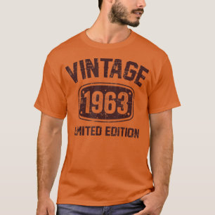 59 Years Old Vintage 1963 Limited Edition 59th Bir T-Shirt