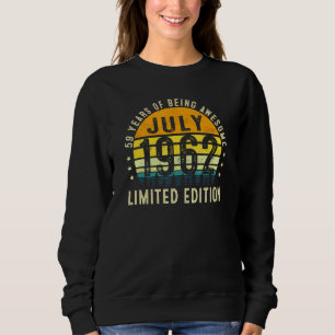 59th Birthday 59 Years Old Awesome Since June 1981 Sweatshirt