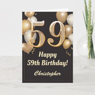 59th Birthday Cards Zazzle