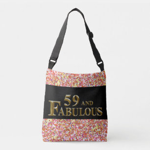 59th  Birthday  Crossbody Bag