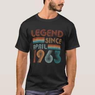 59Th Birthday For 59 Year Old Legend Since April 1 T-Shirt