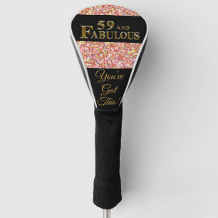 59th Birthday Golf Head Cover