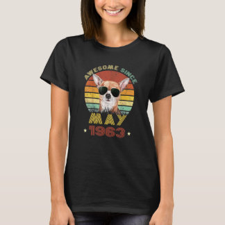 59th Birthday Love Chihuahua Dogs 59 Years Since M T-Shirt