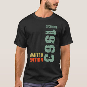 59th Birthday Man 59 Years   December 1963 T-Shirt