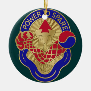 59th Ordnance Brigade Ceramic Tree Decoration