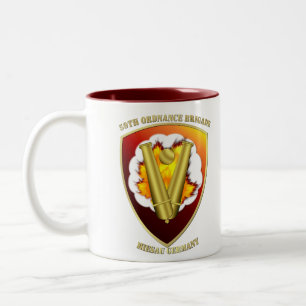 59th Ordnance Brigade Patch Two-Tone Coffee Mug