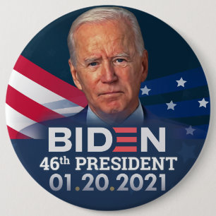 59th President Inauguration Day 2021 Button