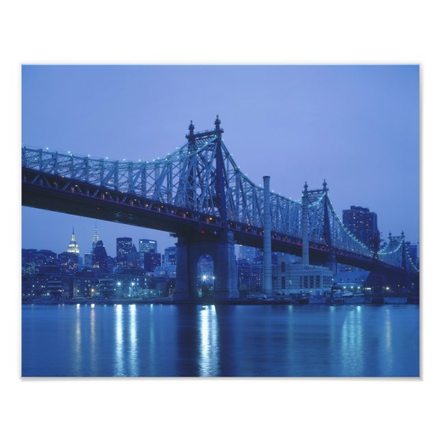 59th Street Bridge, New York, USA Photo Print (Front)