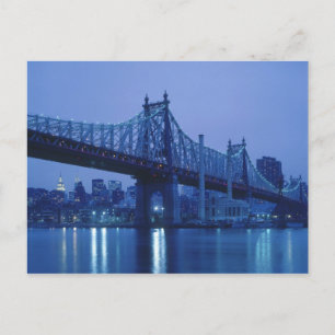 59th Street Bridge, New York, USA Postcard