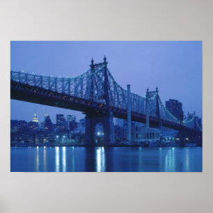 59th Street Bridge, New York, USA Poster
