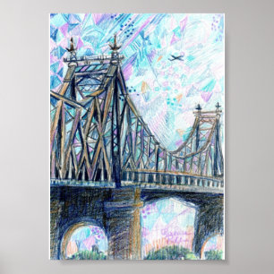 59th Street Bridge Poster