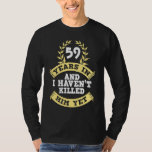 59th Wedding Anniversary  For Her T-Shirt<br><div class="desc">59th Wedding Anniversary  For Her</div>