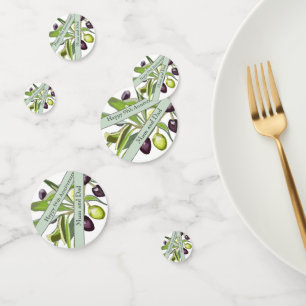 59th Wedding Anniversary Olive  Confetti