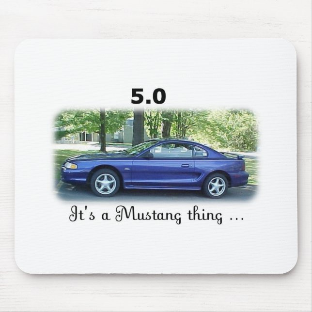 5.0 Mustang Mouse Mat (Front)