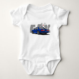 5.0L Fox Body (Notch Back). T-Shirt Baby Bodysuit
