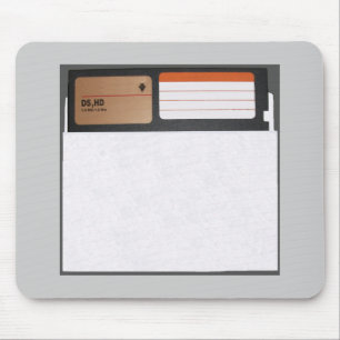 5.25 inch Floppy Disc Items Mouse Mat