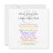 5.25" Sq. Gay Wedding Rainbow LGBT Pride Basic