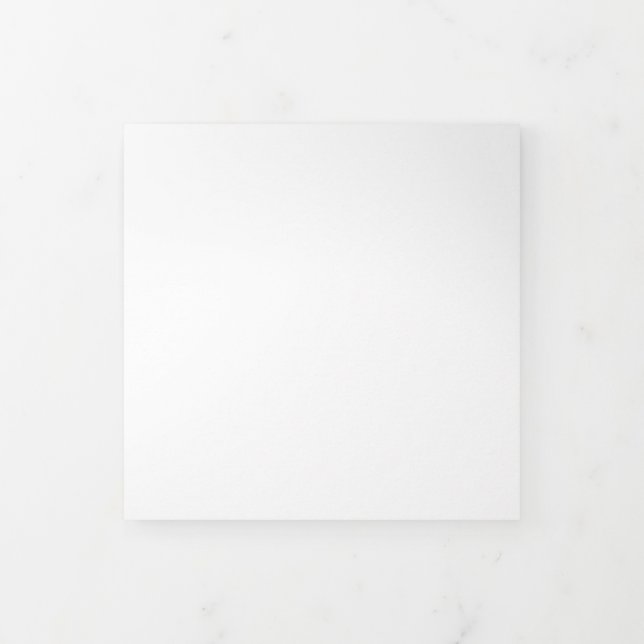 5.25" Sq. Vertical Trifold Letter Fold Invitation (Cover)