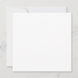 5.25" x 5.25" Square Flat Christmas Card