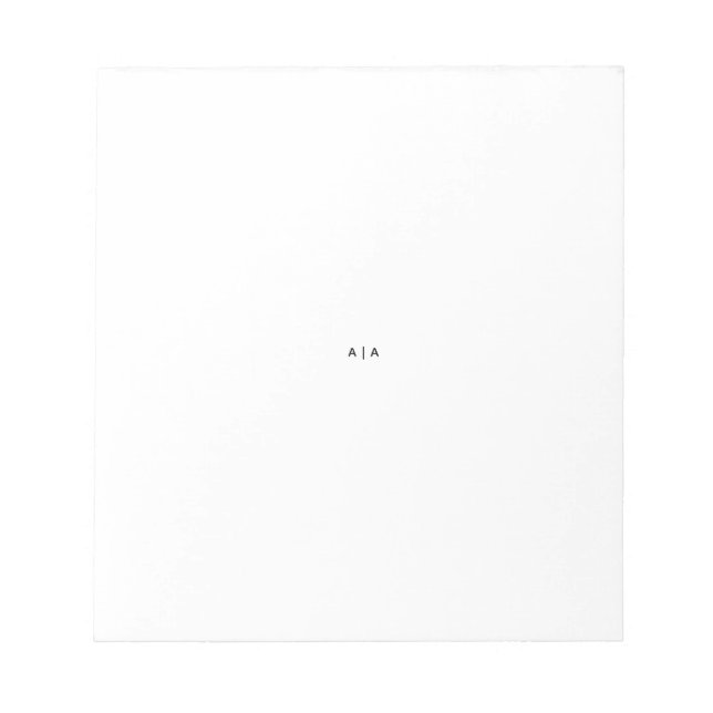 5.5" x 6" notepad (Front)