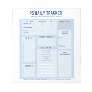 5.5" x 6" Notepad - 40 pages